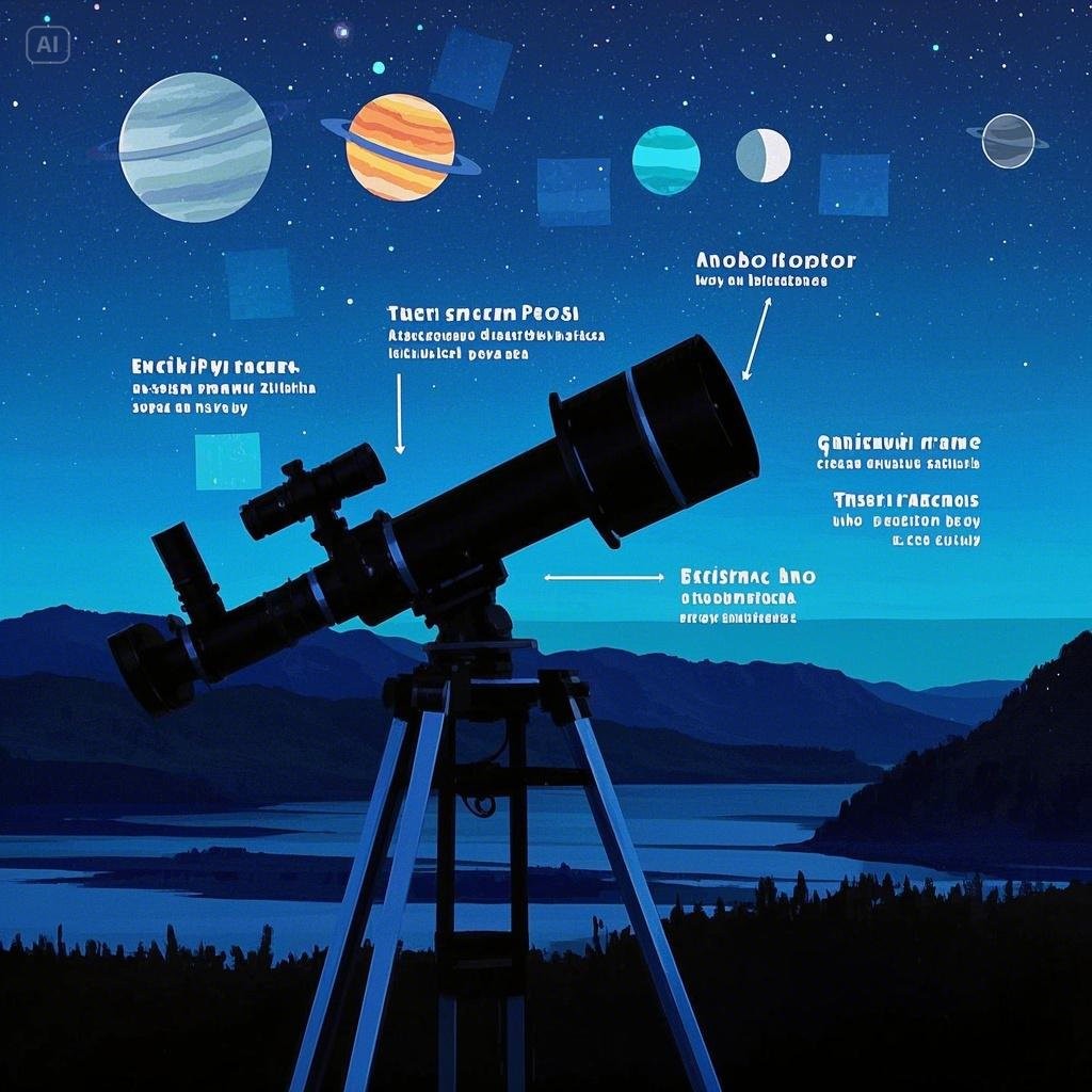 Tips Menggunakan Teleskop agar Dapat Melihat Planet dengan Jelas