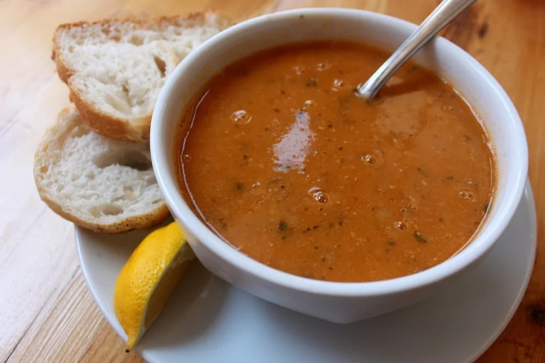 Late-Summer British Tomato and Basil Soup