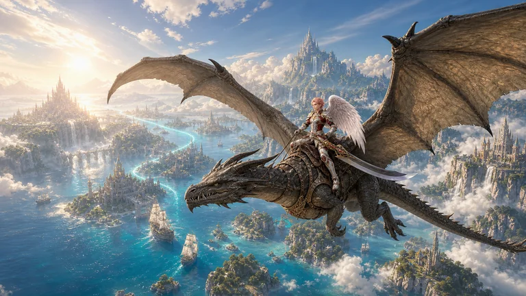 Lineage2AI AI MMORPG project concept image 3