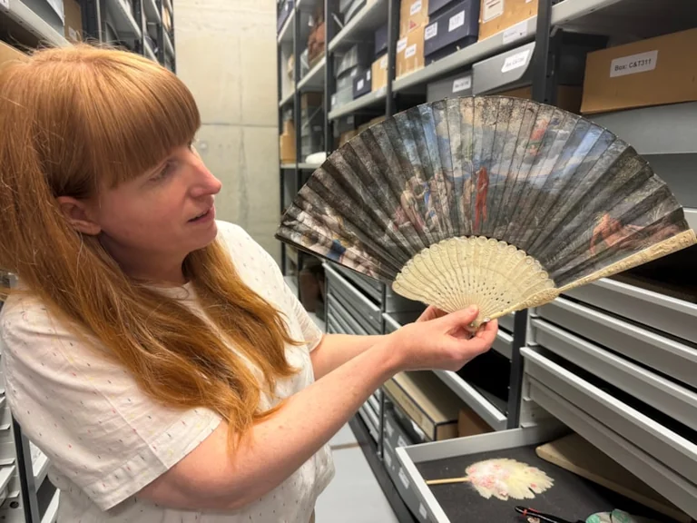 Inside Leeds Discovery Centre: A Rare Look at 350-Year-Old Fans