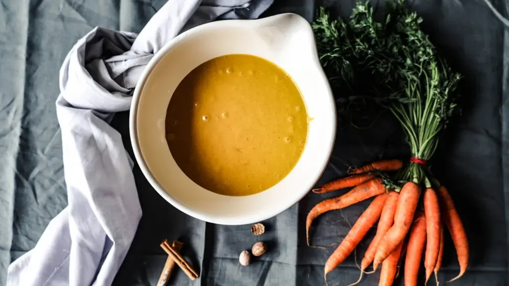 Carrot and Red Lentil Soup for Weekday Lunches