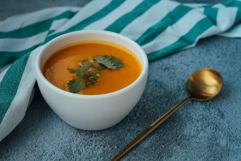 Carrot and Red Lentil Soup for Weekday Lunches